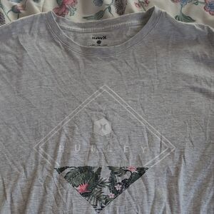 Hurley Gray Graphic Tee